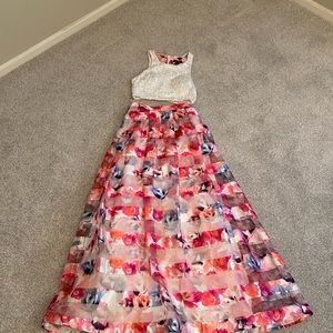 MAXI Formal Dress ( 2 Piece )